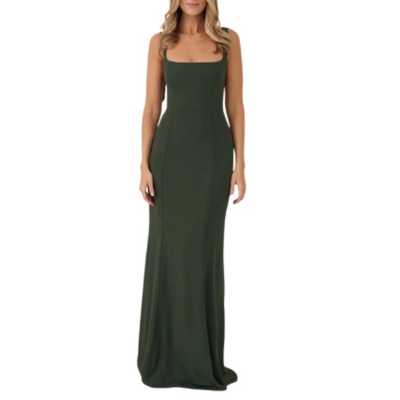 PARK & FIFTH NWT Riley Dress Dark Olive - XL - Picture 1 of 15